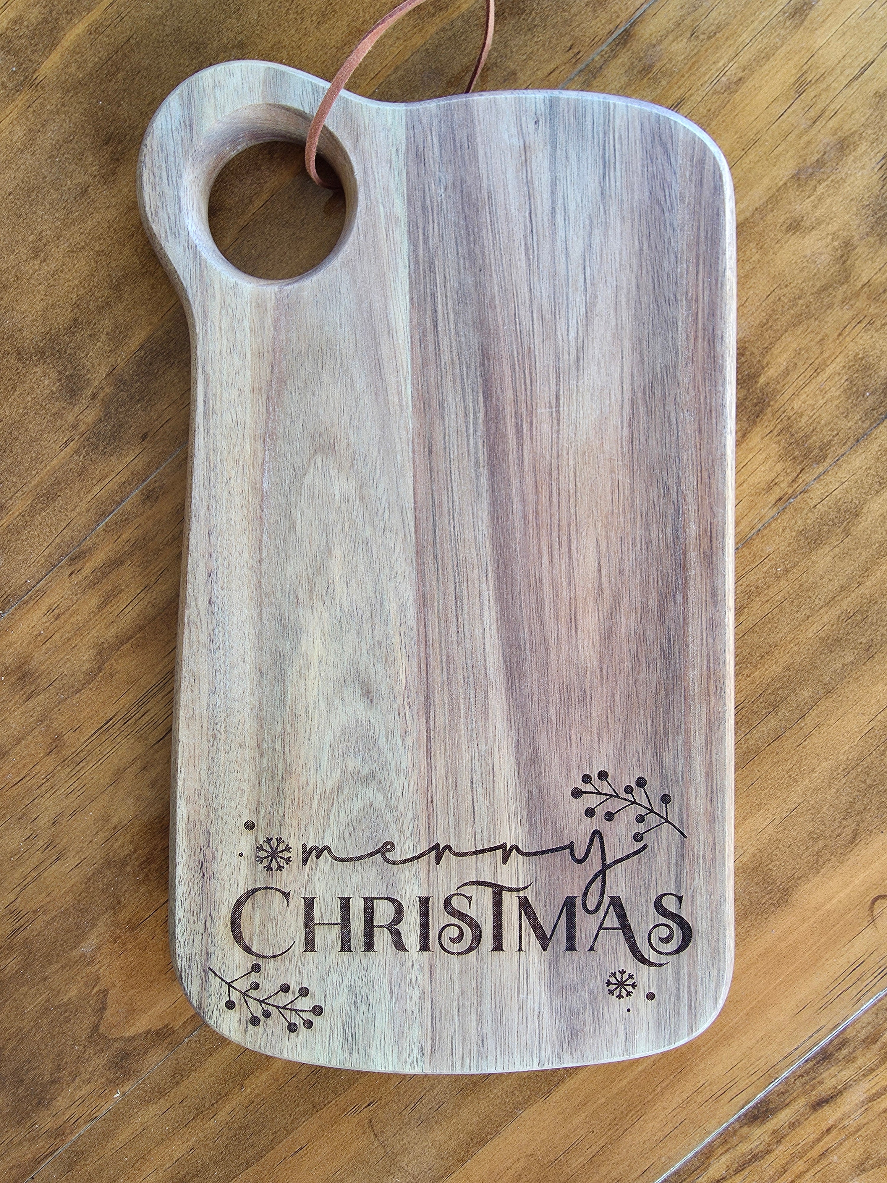 Engraved Merry Christmas Cutting Boards