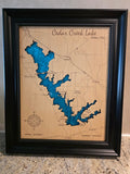 Cedar Creek Lake Wall Art 11"x14"