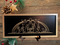 Nativity Line Art – Christmas Décor