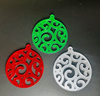 Custom Mirrored Acrylic Christmas Ornaments