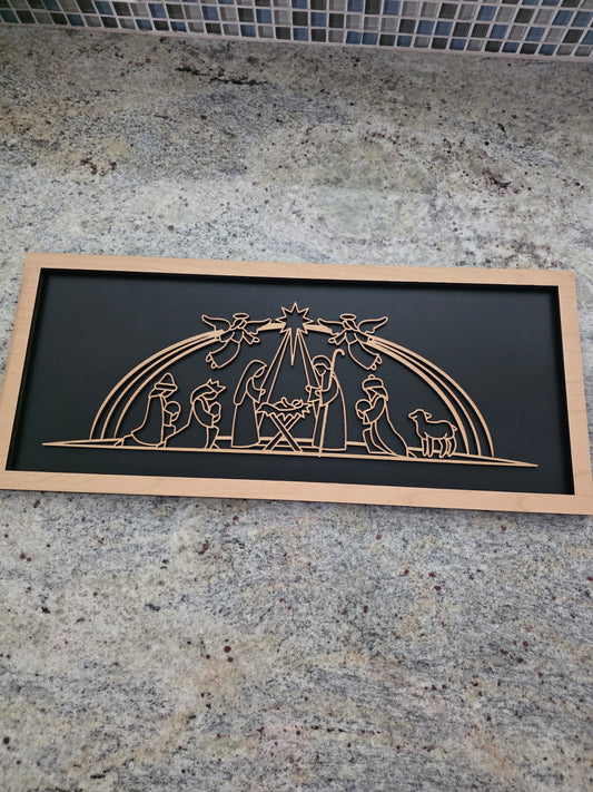 Nativity Wall Decor